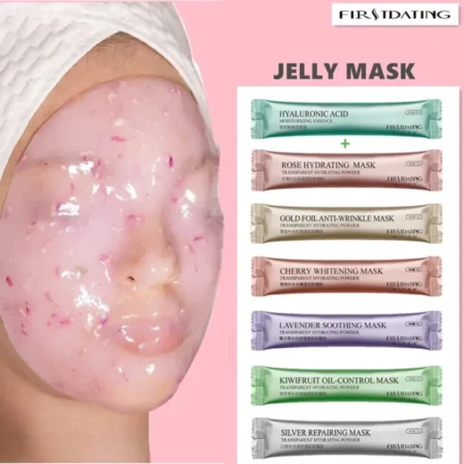 FIRSTDATING Best Nature Hydro Jelly Mask Powder DIY & Professional Rubber Mask Face Crystal Facial Mask Beauty 天然果冻面膜粉