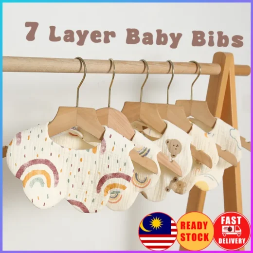 Super Absorbent Baby Bib Saliva Soft Towel Teething Saliva Bib With Button Pure Cotton Breathable Material Cute Bib 宝宝口水巾