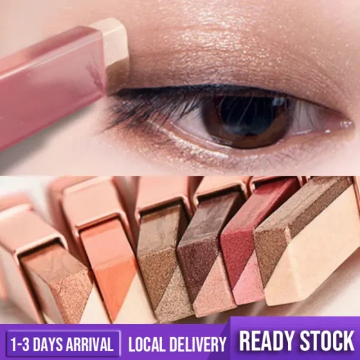 Gradient Two-tone Eye Shadow Stick Waterproof Sweatproof Colourpop Eyeshadow Makeup Eye Shadow Pembayang Mata 眼影