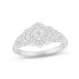 Diamond Ring 1-1/2 ct tw 14K White Gold