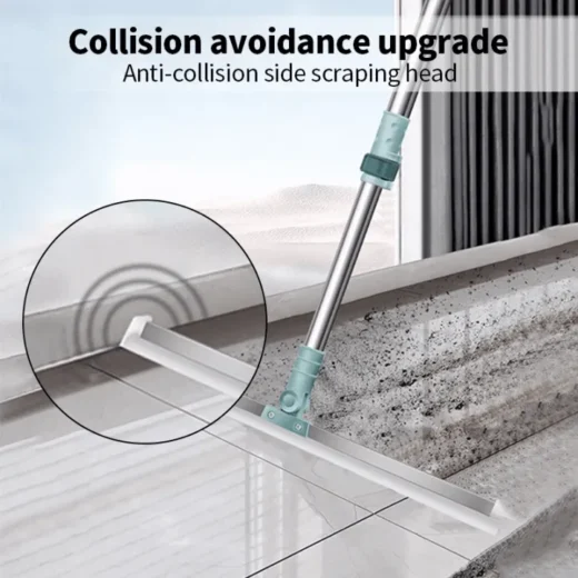 HOMEKING | Magic Silicone Broom 180°Degree Rotatable Silicone Floor Scraper Dual-Use Home Bathroom Magic Wiper Floor Sweep Penyapu Silikon硅胶扫把 Magic Silicone Broom/Dual-Use180°Degree Rotatable Silicone Floor Scraper Home Bathroom Magic Wiper Floor Sweep