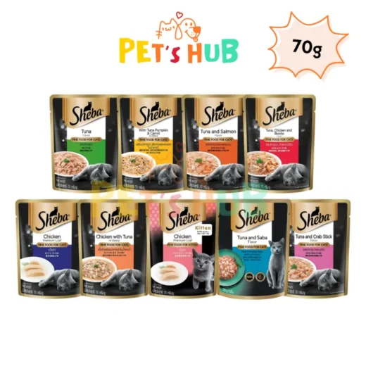 Sheba Pouch Tuna 70g Wet Cat Food