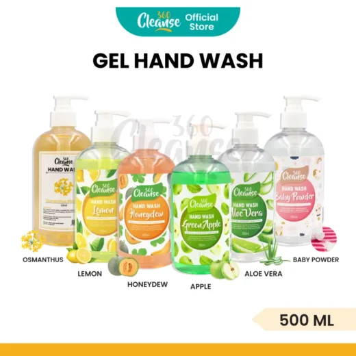 Cleanse360 Gel Hand Wash [Gel Type - 500ml]