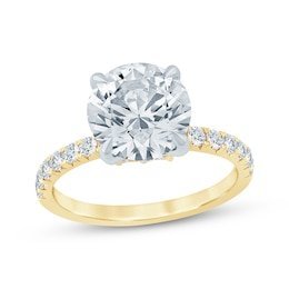 Diamond Ring 1 ct tw 14K Vanilla Gold