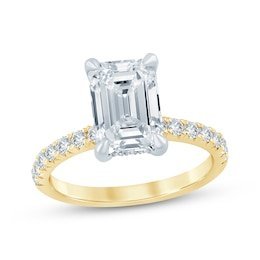Diamond Solitaire Earrings 1-1/2 ct tw Round-Cut 14K White Gold