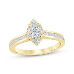 Unstoppable Love Necklace 1/2 ct tw 10K White Gold 19