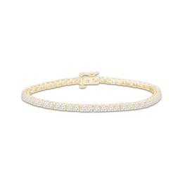 Men’s Diamond Ring 2 ct tw Round-cut 10K Yellow Gold