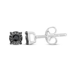 Diamond Earrings 1/2 ct tw Round-cut 14K Rose Gold