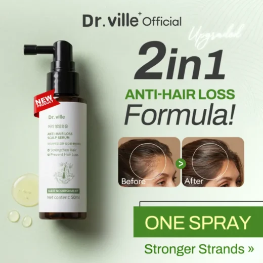 Hair Growth Serum Hair Tonic Hair Treatment Hair Anti Hair Loss Treatment Fast Promotes Hair Growth For man and woman 生发精华 50M Lubat lebatkan rambut